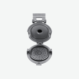 ShowerClear Brushed Nickel Shower Head Opened