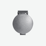 ShowerClear Brushed Nickel Shower Head Closed - Front View