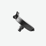 ShowerClear Matte Black Shower Head Closed - Side View