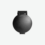 ShowerClear Matte Black Shower Head Closed - Front View